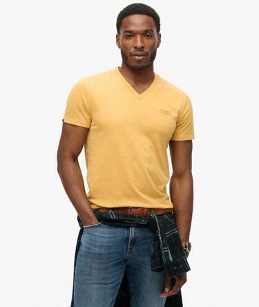 T-shirt con scollo a V